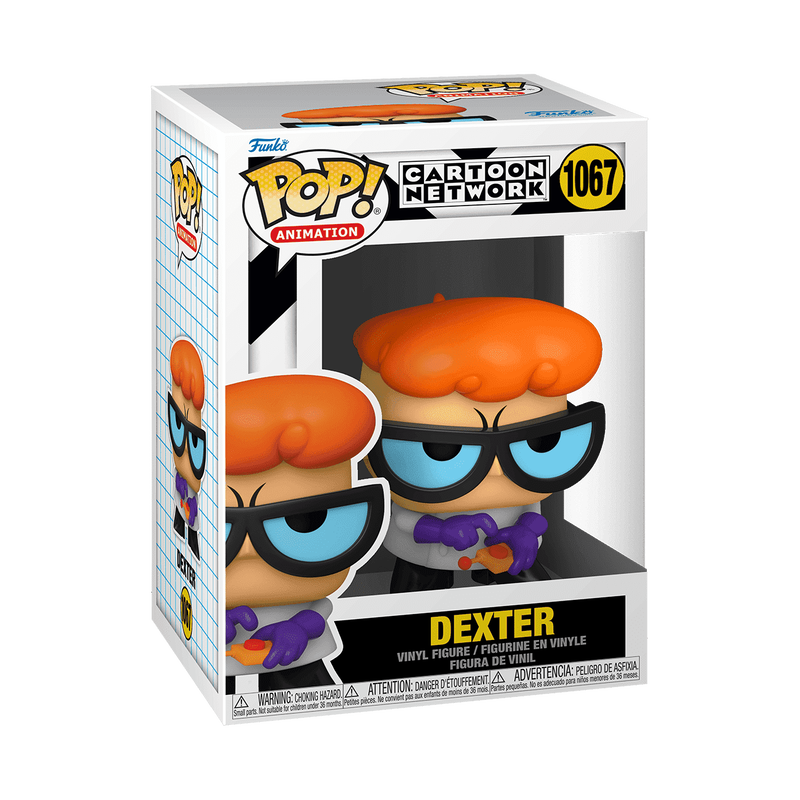 Pop Funko 1067 6 in.- Cartoon Network Dexter's Laboratory- Dexter
