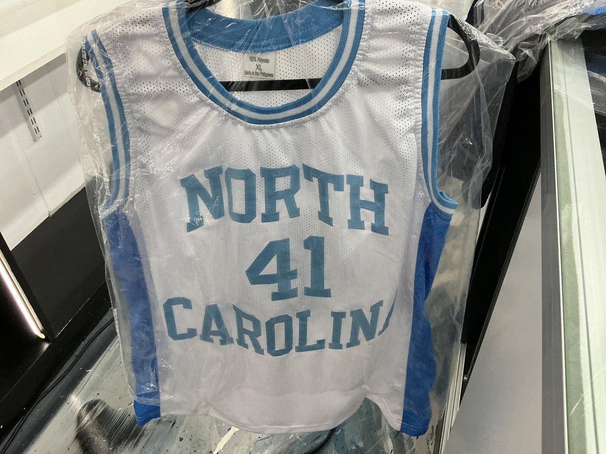 Signed North Carolina #41 Perkins Jersey