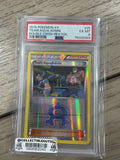 Graded Pokemon - Pokémon - Team Aqua Admin - Uncommon Reverse Holo - Double Crisis - 25/34 PSA 6