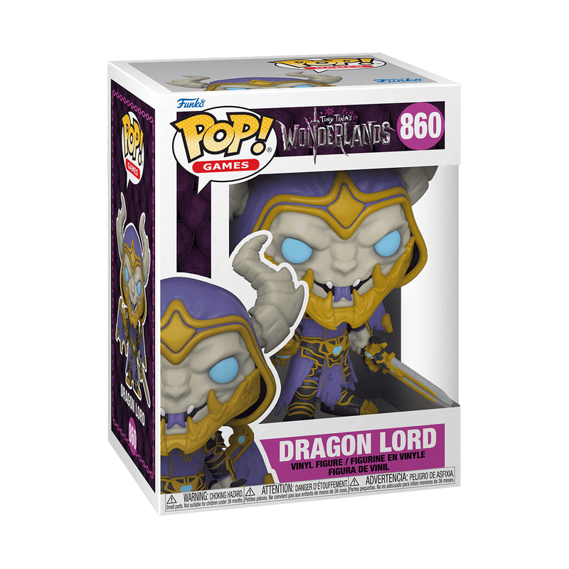 Pop Funko 860 6 Inch - Tiny Tina's Wonderlands - Dragon Lord