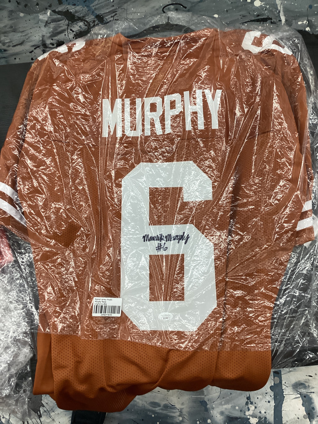 Signed Jersey - Maalik Murphy - Texas Longhorns - #6