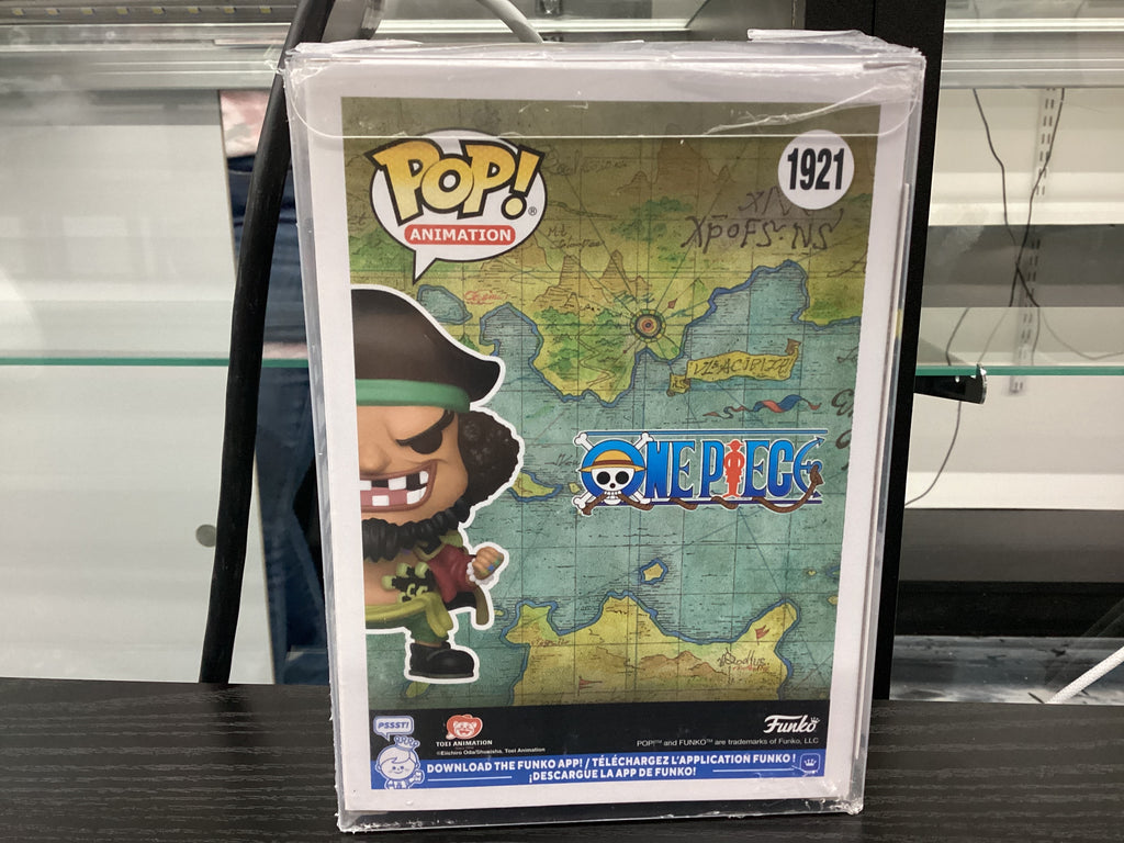 Signed Funko Pop 1921 6 inch h - One Piece - Marshall D. Teach - Signed by