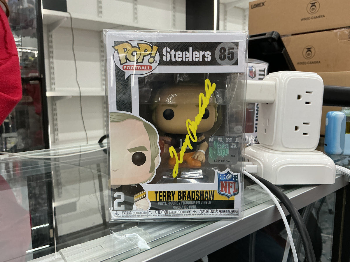 Signed Funko 85 - 6in - Terry Bradshaw - Pittsburgh Steelers - Signed