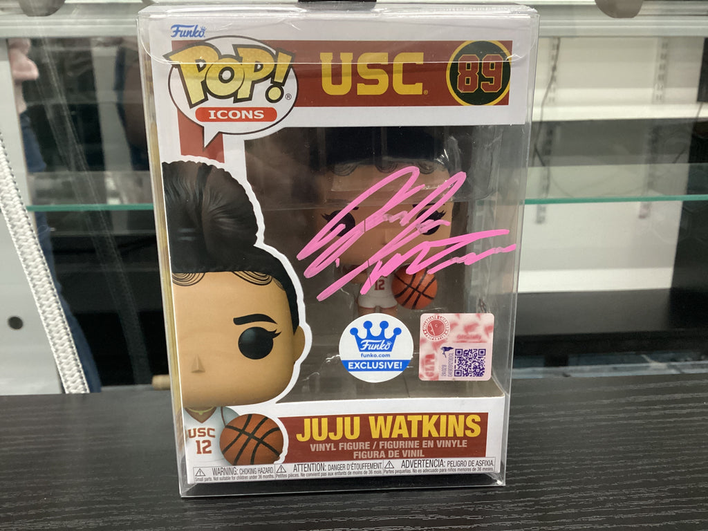 Signed Funko Pop 89 6 inch - USC - Juju Watkins - Signed by Juju Watkins
