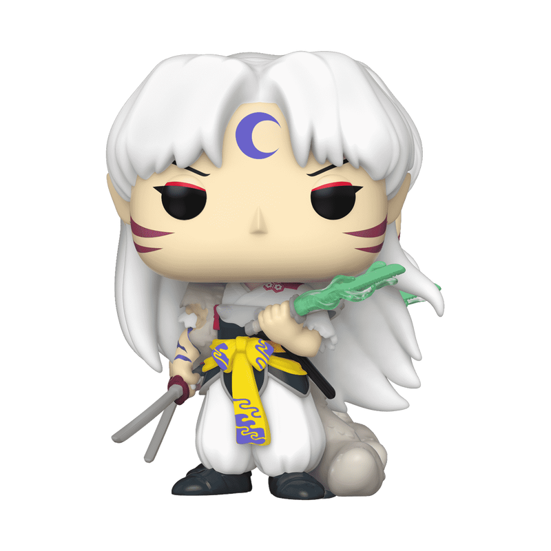 Funko Pop 1301 6 inch - InuYasha - Sesshomaru - Vaulted - Funko 2023 Summer Convention Limited Edition - Glows in the Dark