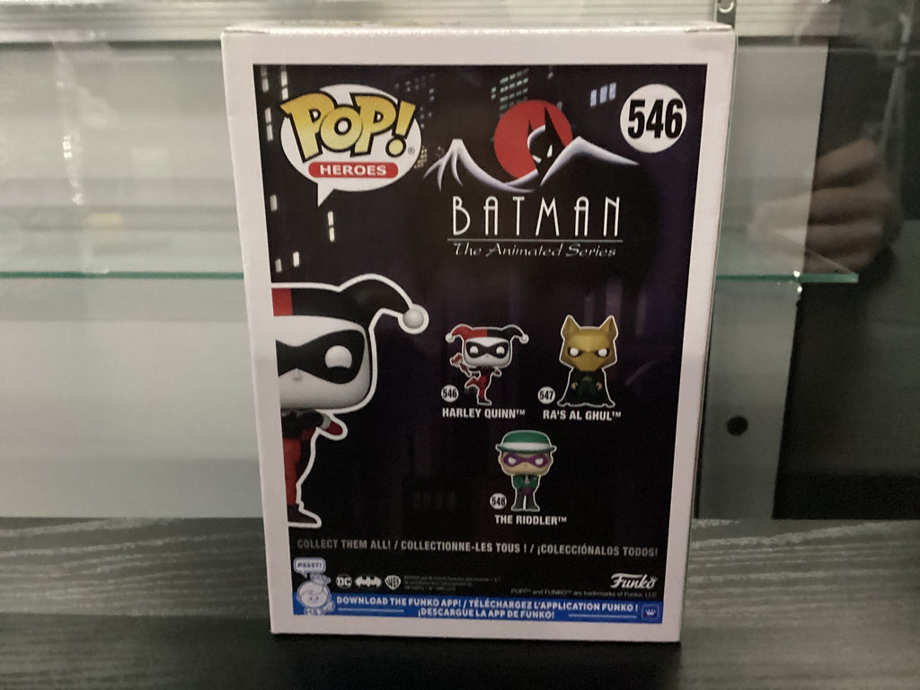Signed Funko 546 - Batman The Animated Series - Harley Quinn - Signed Sam De La Rosa