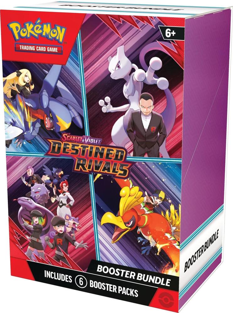 Sealed Pokemon - Destined Rivals Booster Bundle - SV10