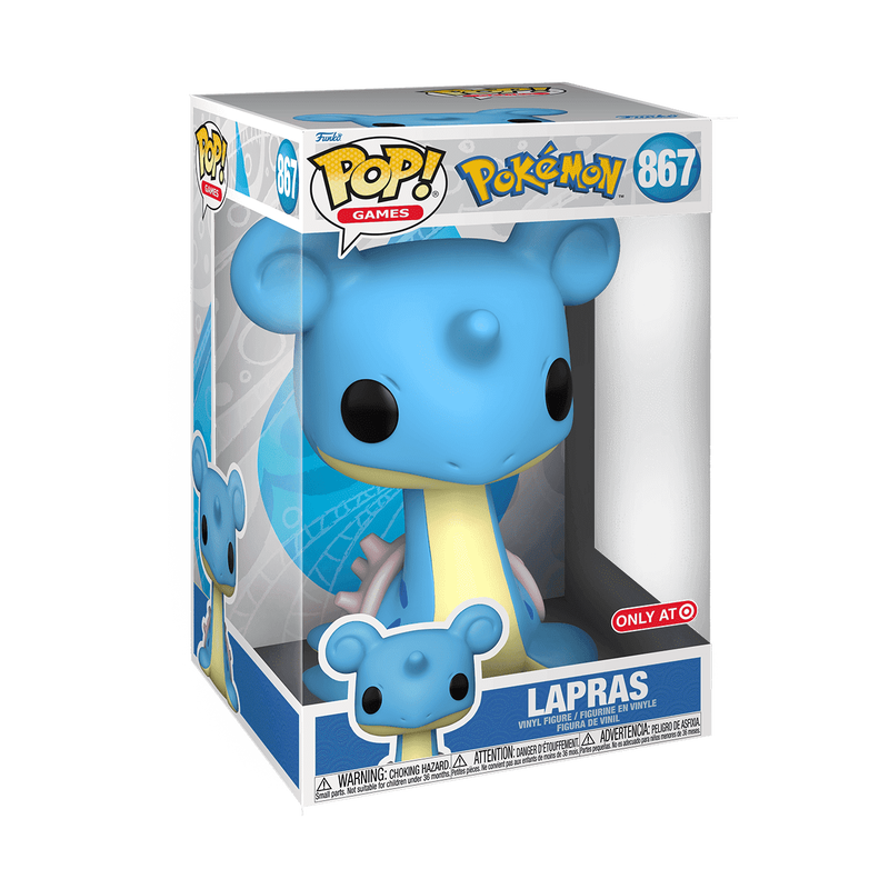 Funko Pop 867 13 in.- Pokémon- Lapras- Only at Target