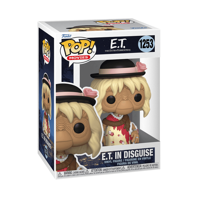 Pop Funko 1253 6 in.- E.T. The Extra Terrestrial- E.T. in Disguise