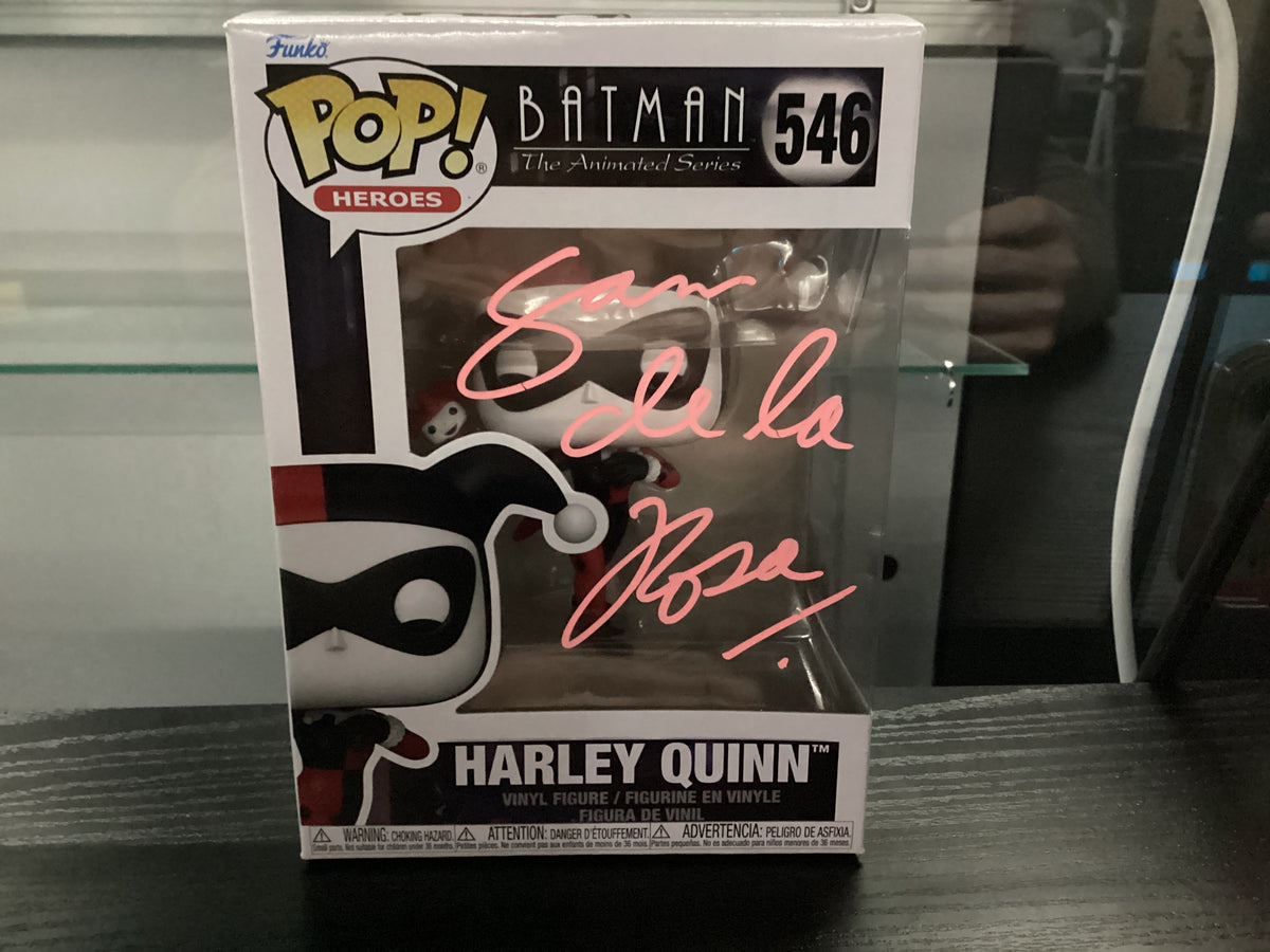 Signed Funko 546 - Batman The Animated Series - Harley Quinn - Signed Sam De La Rosa