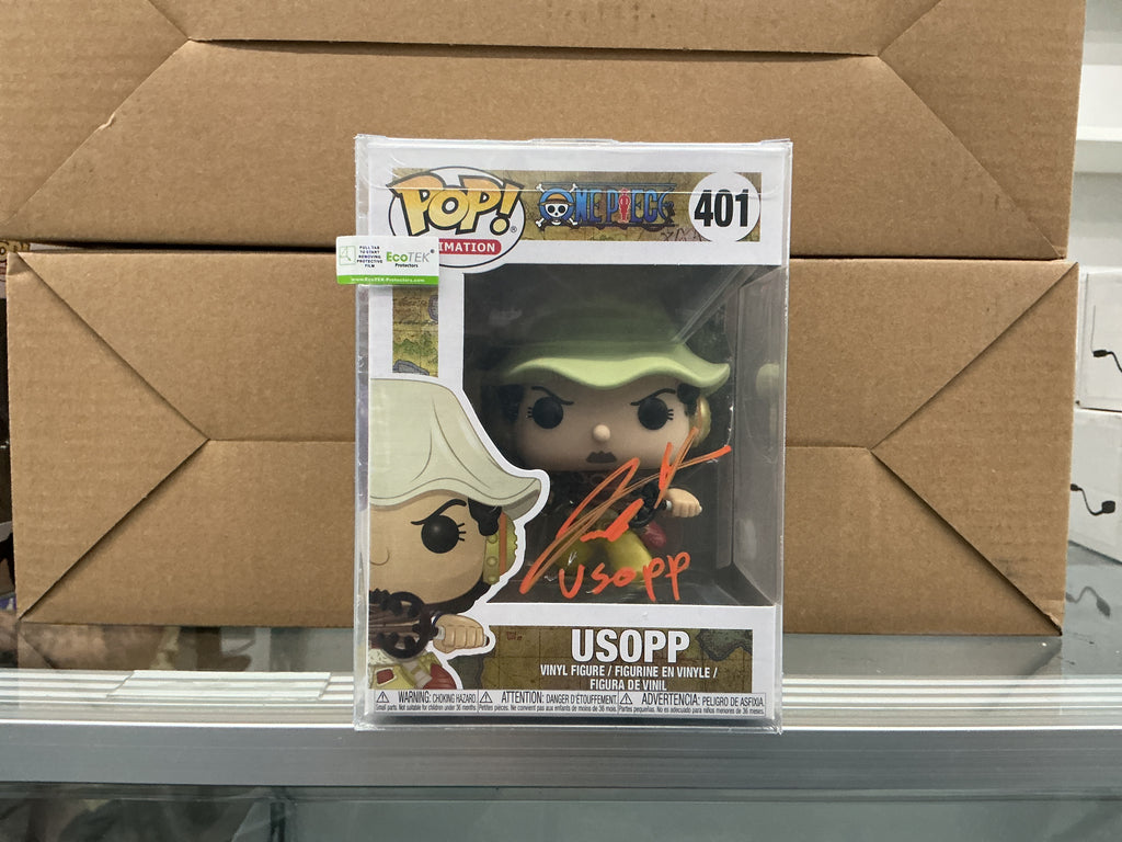 Signed Funko 401 - 6in - One Piece - Usopp - Signed Sonny Strait