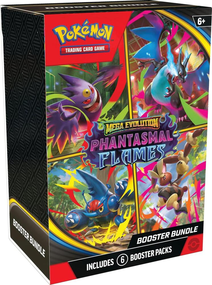 Sealed Pokemon - Phantasmal Flames Booster Bundle - ME02