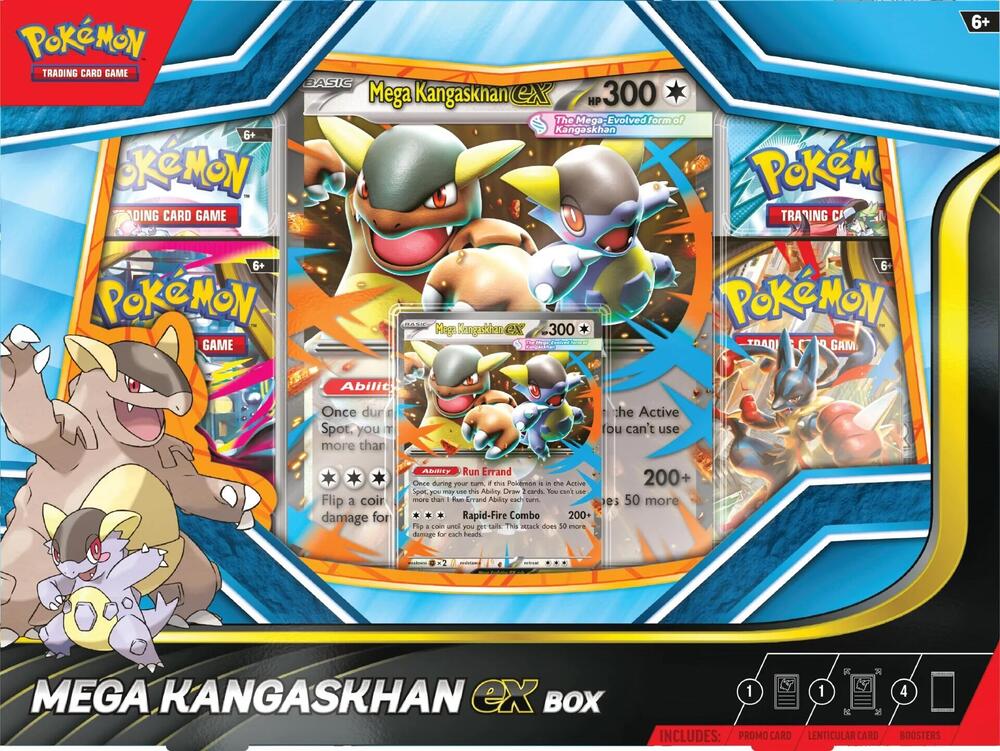 Sealed Pokemon - Mega Kangaskhan EX Box