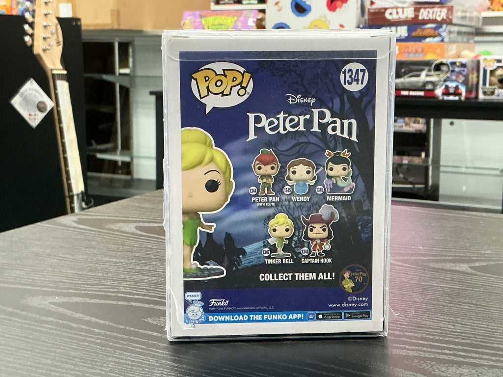 Funko Pop 1347 6 inch.- Peter Pan - Tinker Bell - Signed by Margaret Kerry