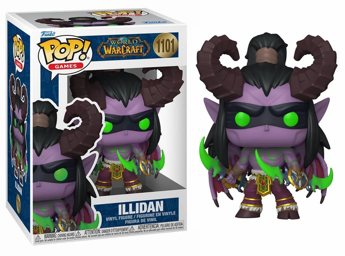 Pop Funko 1101 6 in.- World of Warcraft- Illidan