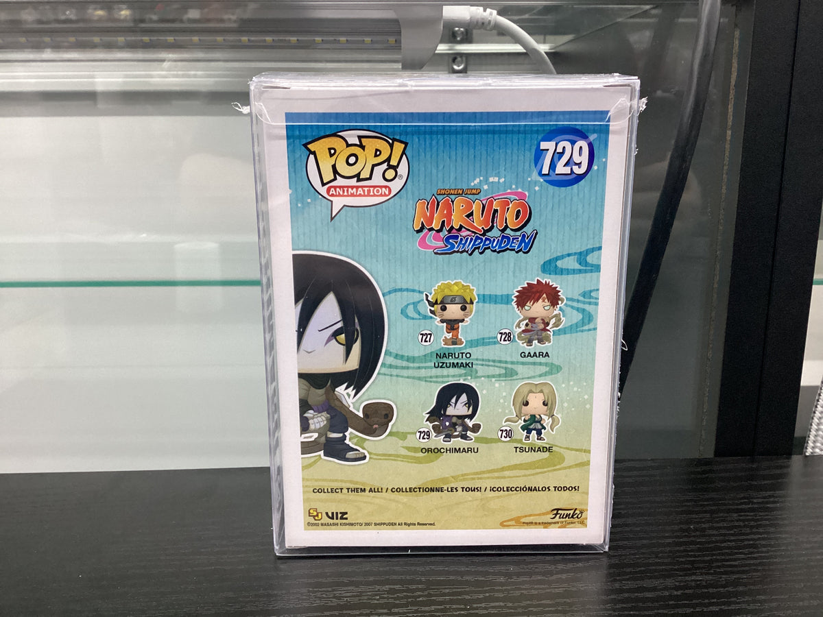 Signed Funko Pop 729 6 inch - Naruto Shippuden - Orochimaru - Signed by Steve Blum