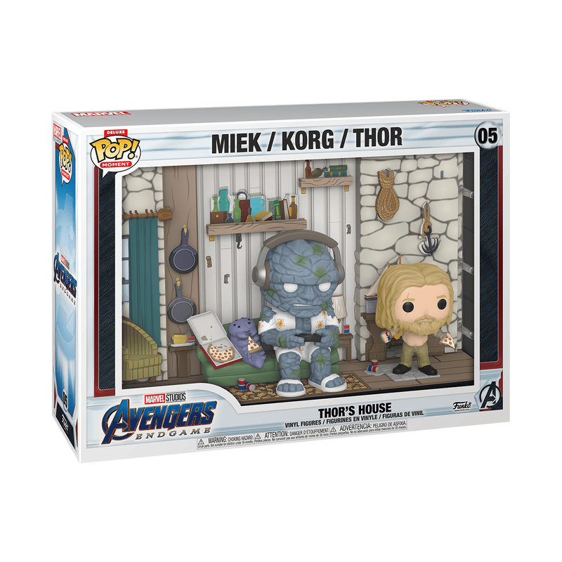 Funko Pop 05 13 in.- Marvel Avengers Endgame- Thor's House