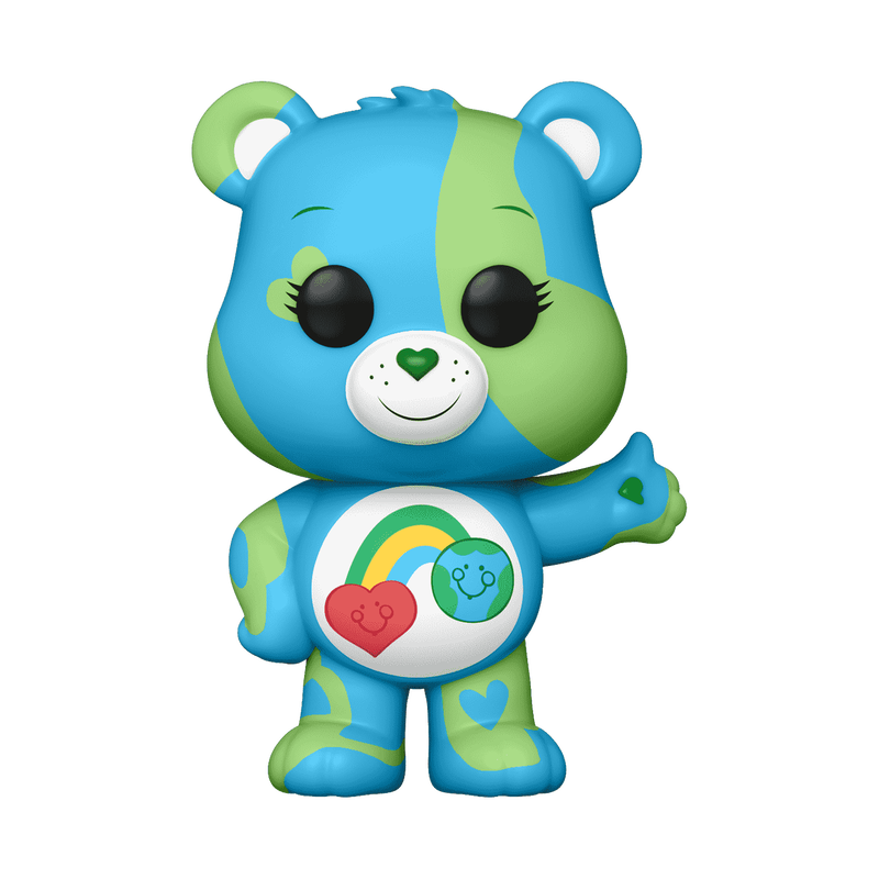 Pop Funko 1292 6 in.- Care Bears- I Care Bear- Earth Day 2023 Walmart Exclusive