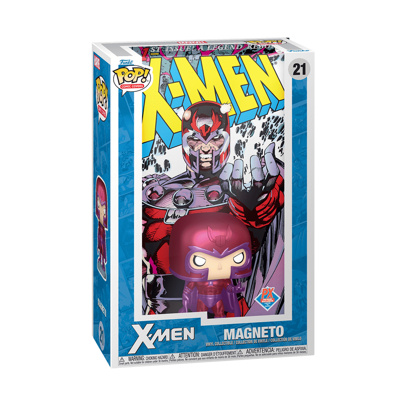 Funko Pop 21 12 in.- X-Men- Magneto- Previews Exclusive- Limited to 15,000