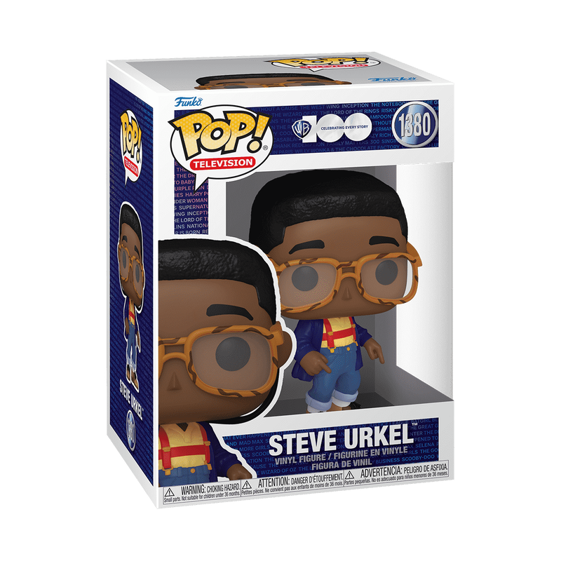 Pop Funko 1380 6 in.- Warner Bros 100th Celebration- Steve Urkel