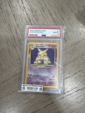 Graded Pokemon - 1999 Pokemon Base Set Holo Alakazam #1 PSA 8 NM-MT
