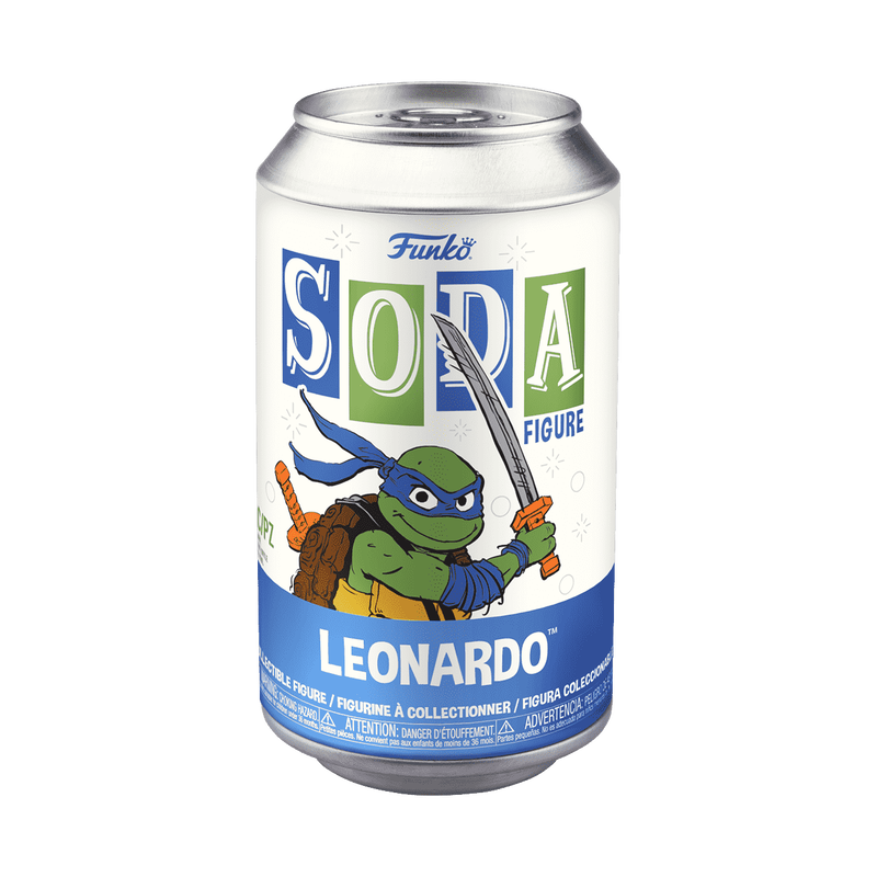 Funko Vinyl Soda- Teenage Mutant Ninja Turtles: Mutant Mayhem- Leonardo