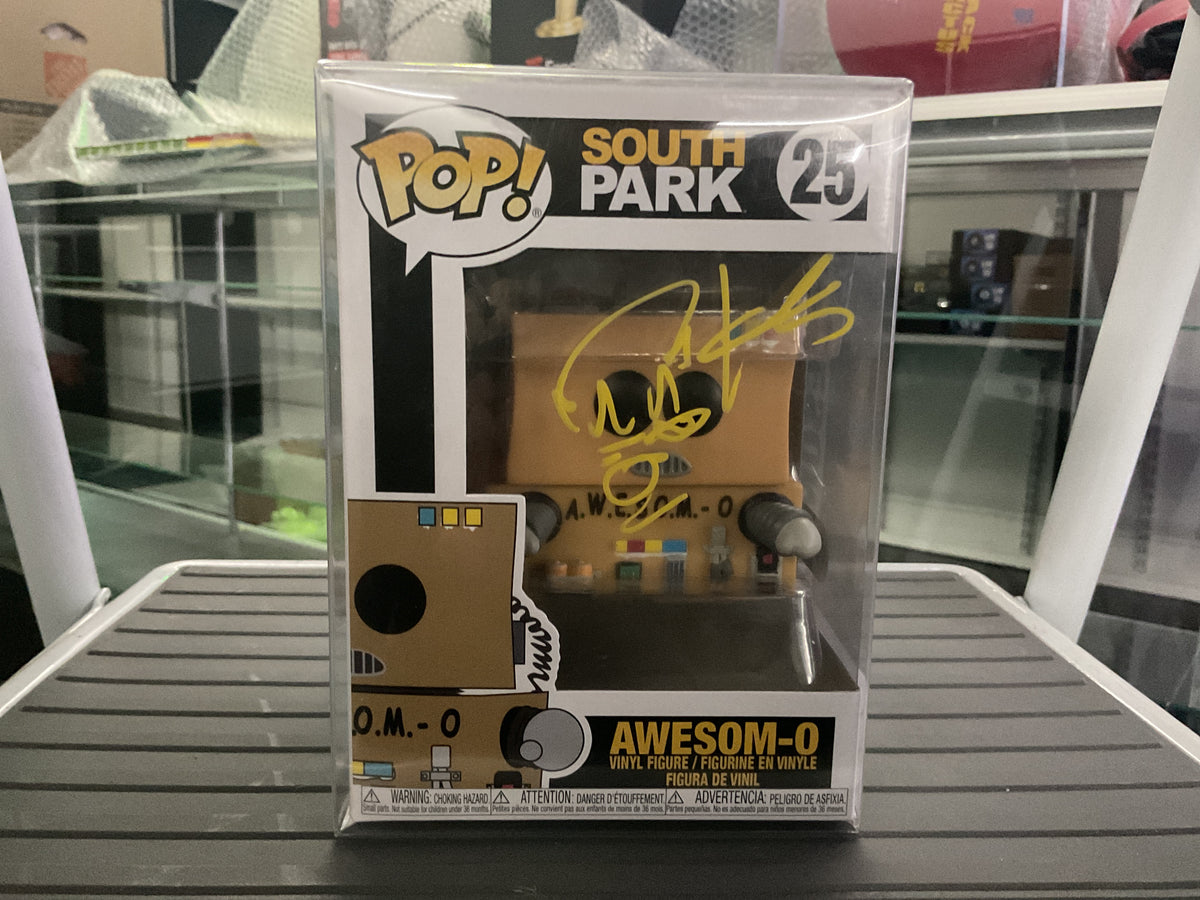 Funko Pop 25 6 inch - South Park - AWESOM-O - Signed Killa Mike