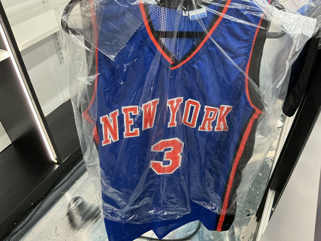 Signed New York #3 Marbury Jersey