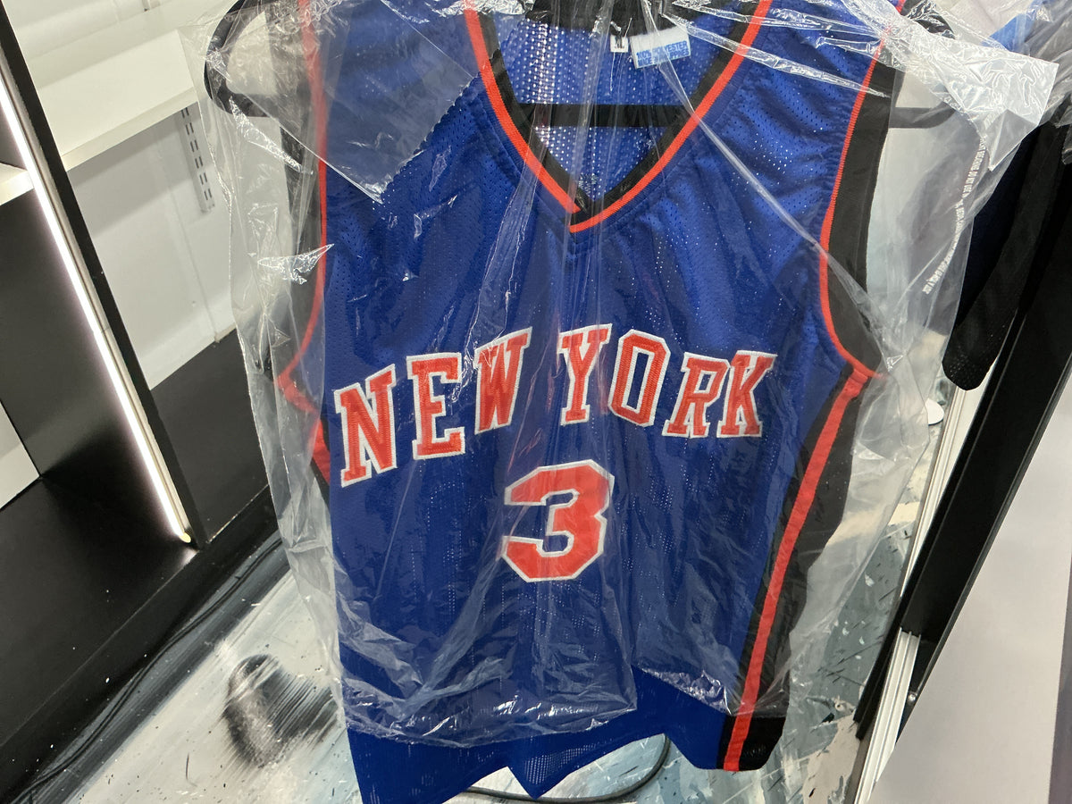 Signed New York #3 Marbury Jersey