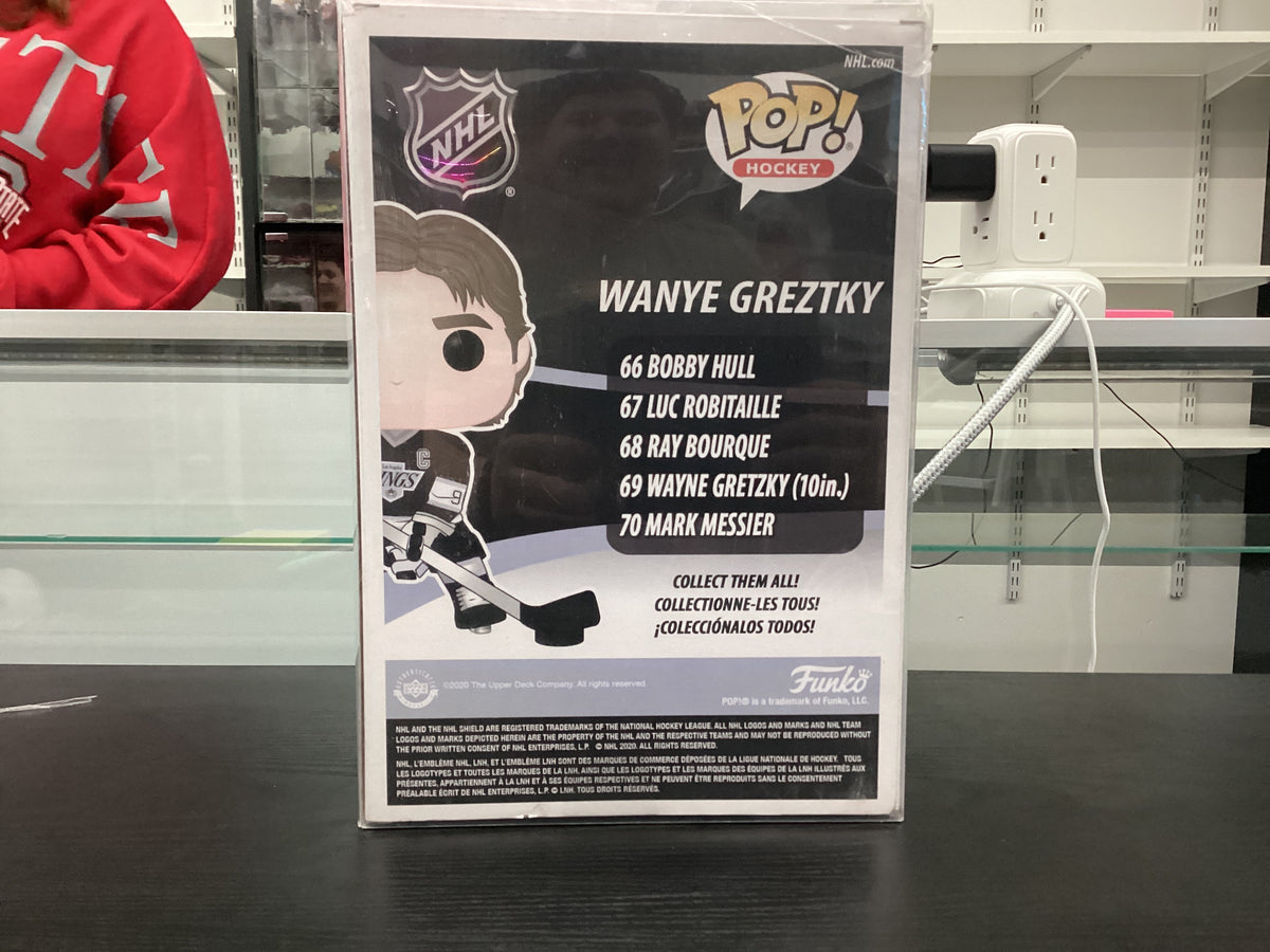 Signed Funko Pop 69 10 inch - NHL LA Kings - Wayne Greztky - Signed by Wayne  Gretzky