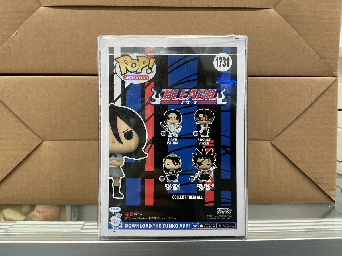Signed Funko 1731 - 6in - Bleach - Rukia Kuchiki With Kon - Toy Temple Limited Edition - Signed Michelle Ruff