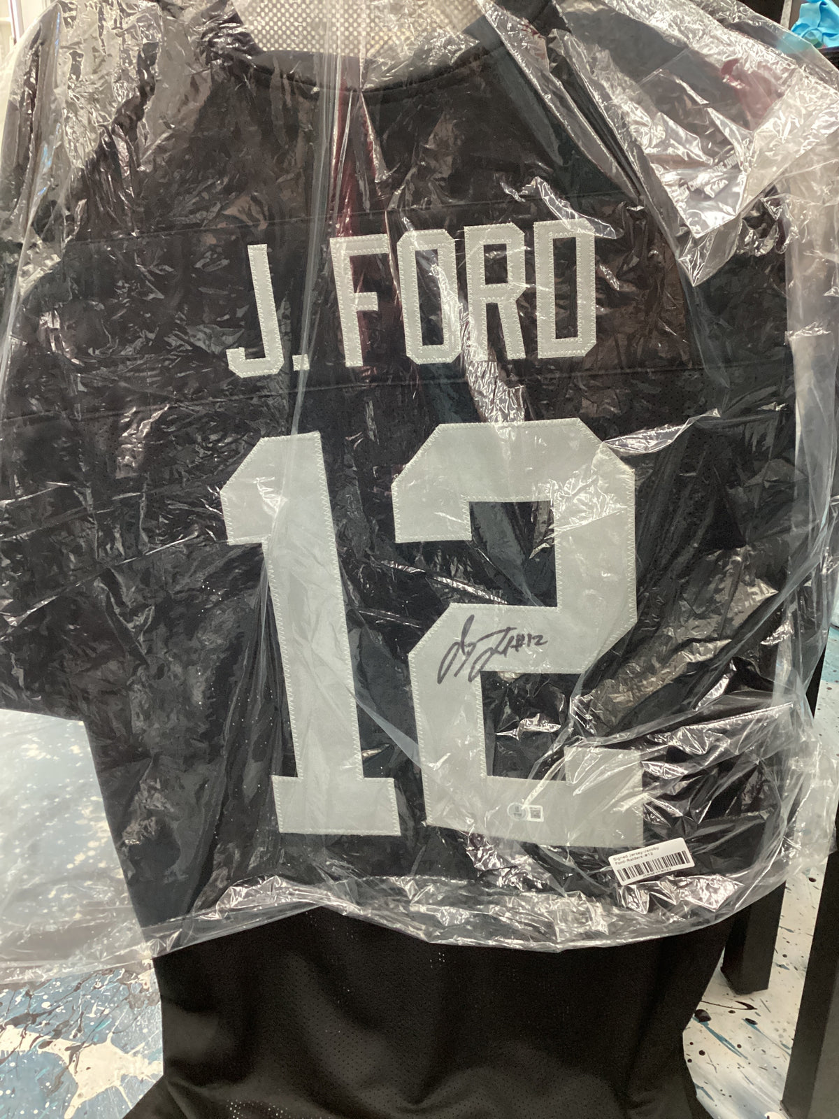 Signed Jersey - Jacoby Ford - Las Vegas Raiders - #12