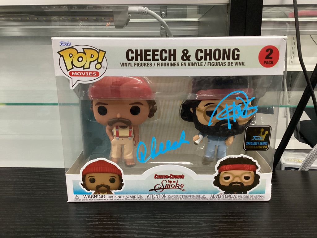 Signed Funko Pop 2 pack 6 inch - Cheech and Chong’s Up in Smoke - Cheech & Chong - Funko Specialty Series Exclusive - Signed by Tommy Chong and Cheech Marin