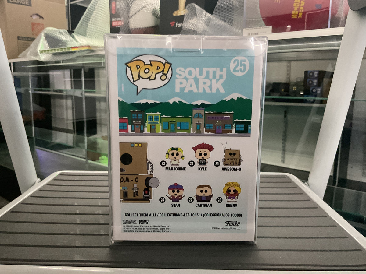 Funko Pop 25 6 inch - South Park - AWESOM-O - Signed Killa Mike