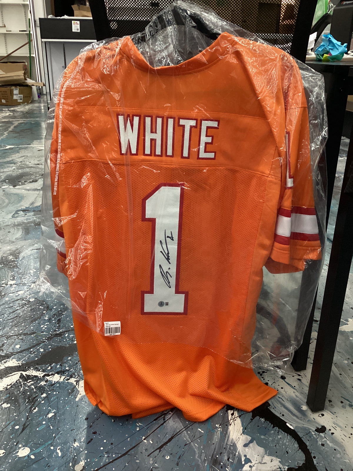 Signed Jersey - Rachaad White - Tampa Bay Buccaneers - #1