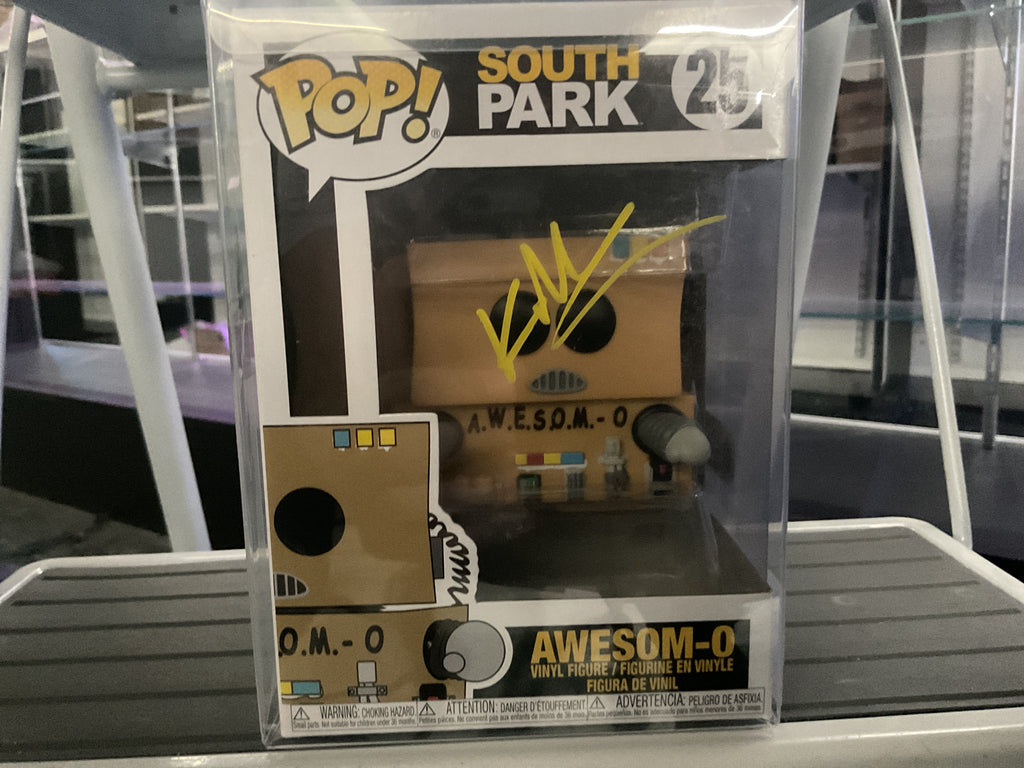 Funko Pop 25 6 inch - South Park - AWESOM-O - Signed Killa Mike