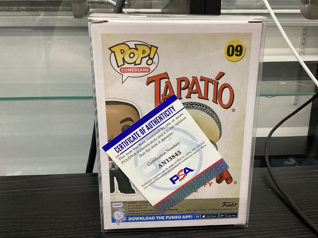 Signed Funko Pop 09 6 inch - Tapatío - Tapatío Fluffy - Tapatío Special Edition - Signed by Gabriel “Fluffy” Iglesias