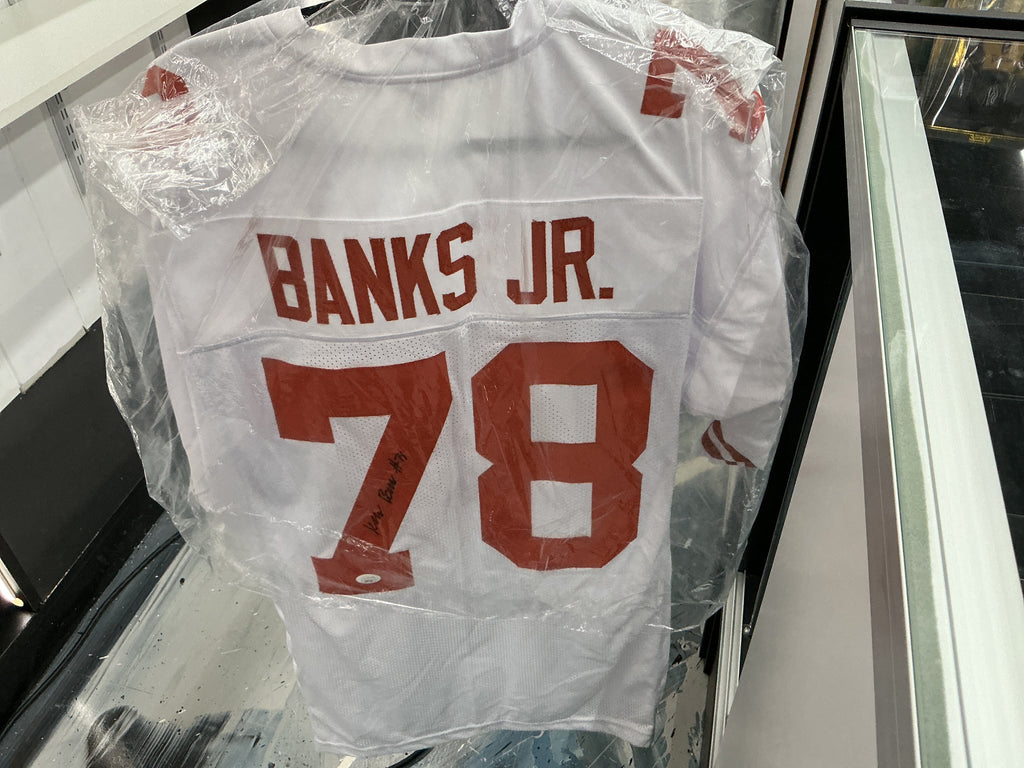 Signed Texas Longhorns #78 Banks Jr. Jersey