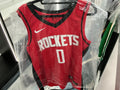 Signed Green Houston Rockets #0 Jersey