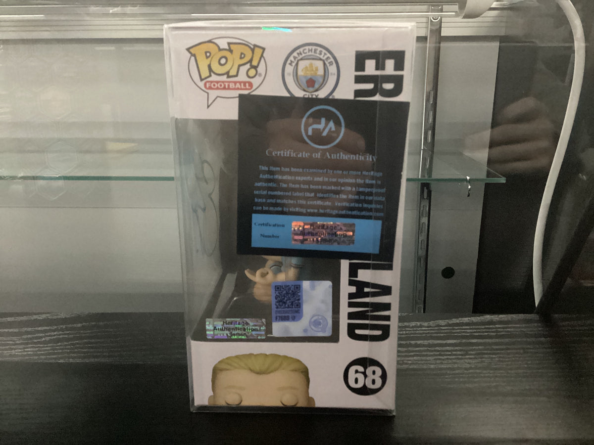 Signed Funko 68 - 6in - Manchester City - Erlinda Haaland - Signed