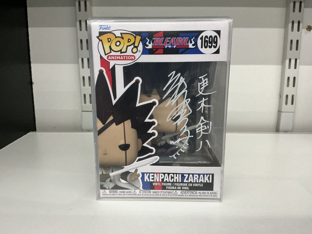Signed Funko 1699 - 6in - Bleach - Kenipachi Zaraki - Signed Fumihiko Tachiki