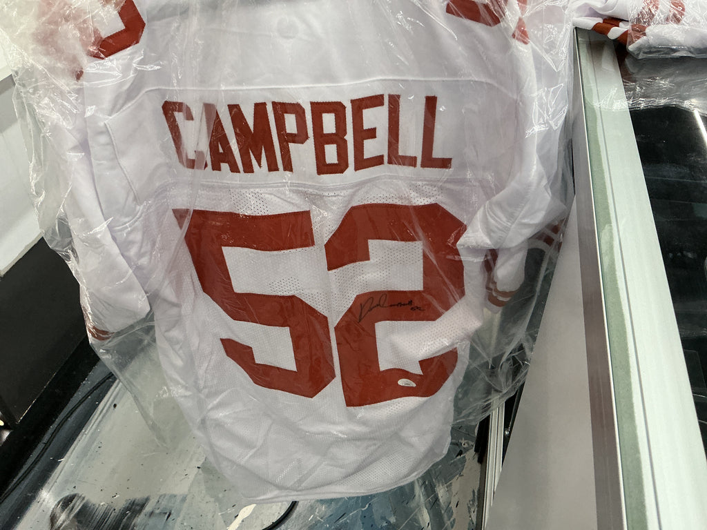 Signed Texas Longhorns #52 Campbell Jersey