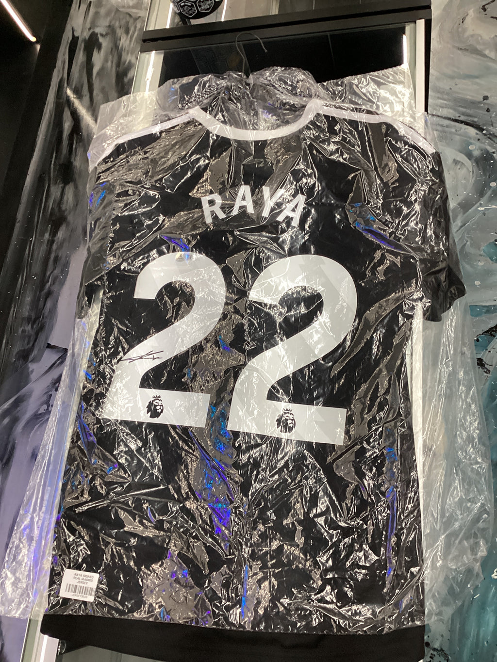 Signed Jersey - Raya Real Madrid - #22