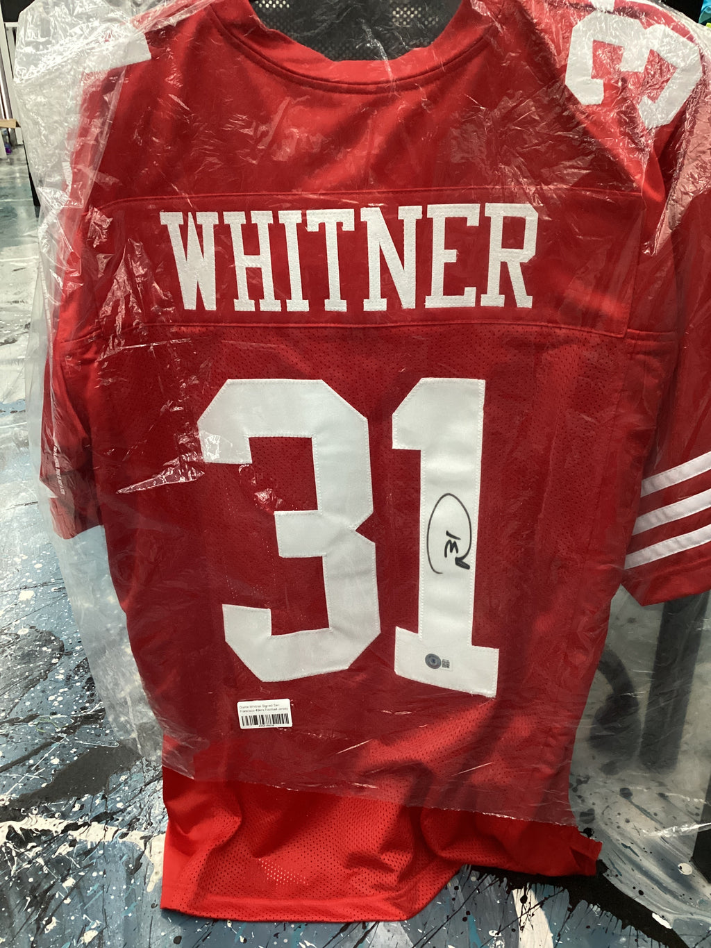 Signed Jersey - Donte Whitner - San Francisco 49ers - #31