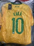 Signed Jersey - Kaka - Brazil - #10