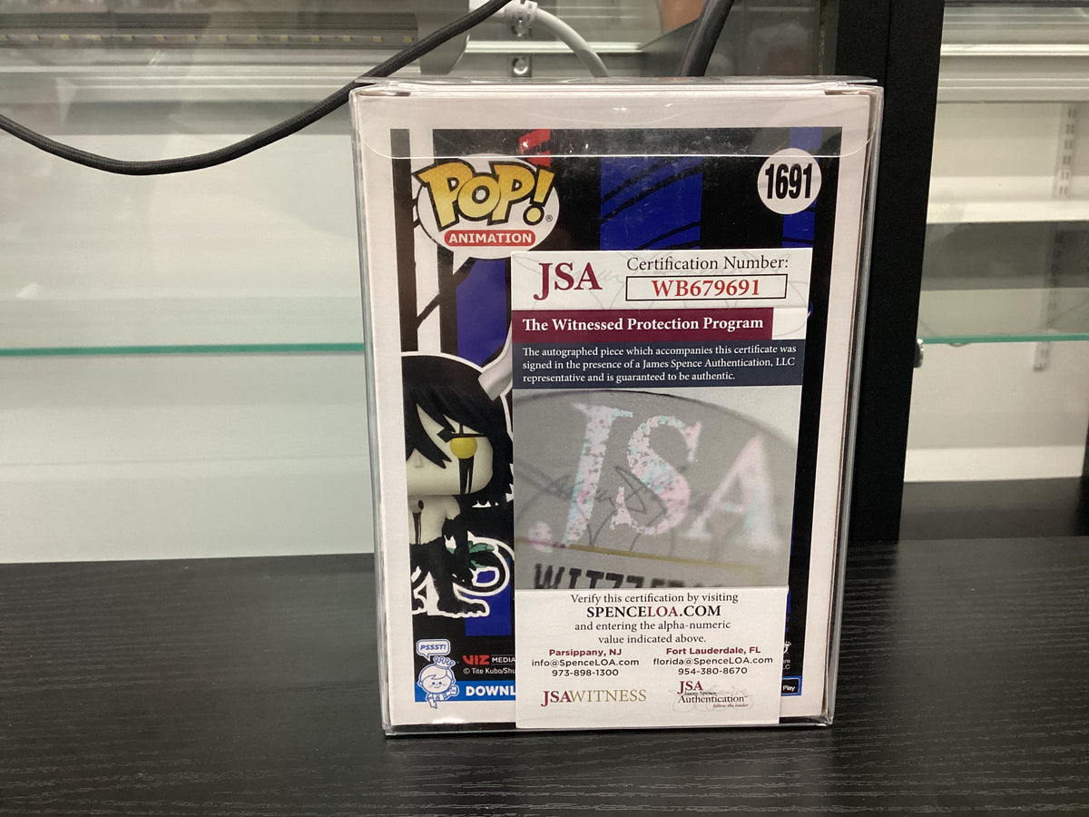 Signed Funko Pop 1691 6 inch - Bleach - Ulquiorra Shifar - Toy Tokyo New York 2024 Limited Edition - Signed by Tony Oliver
