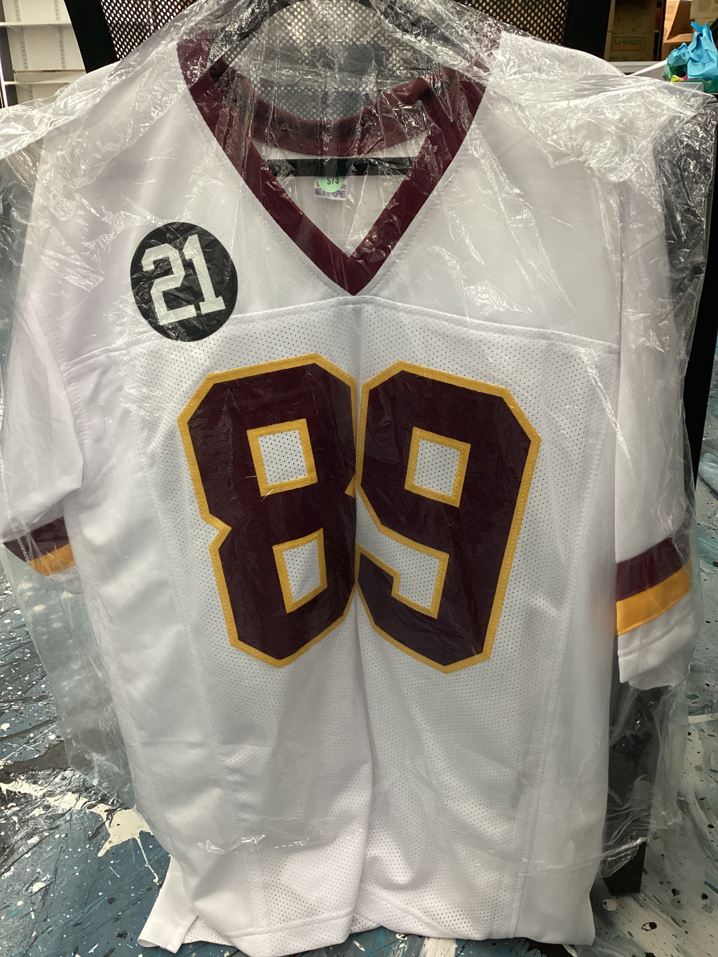 Signed Jersey - Santana Moss - Washington Commanders - #89