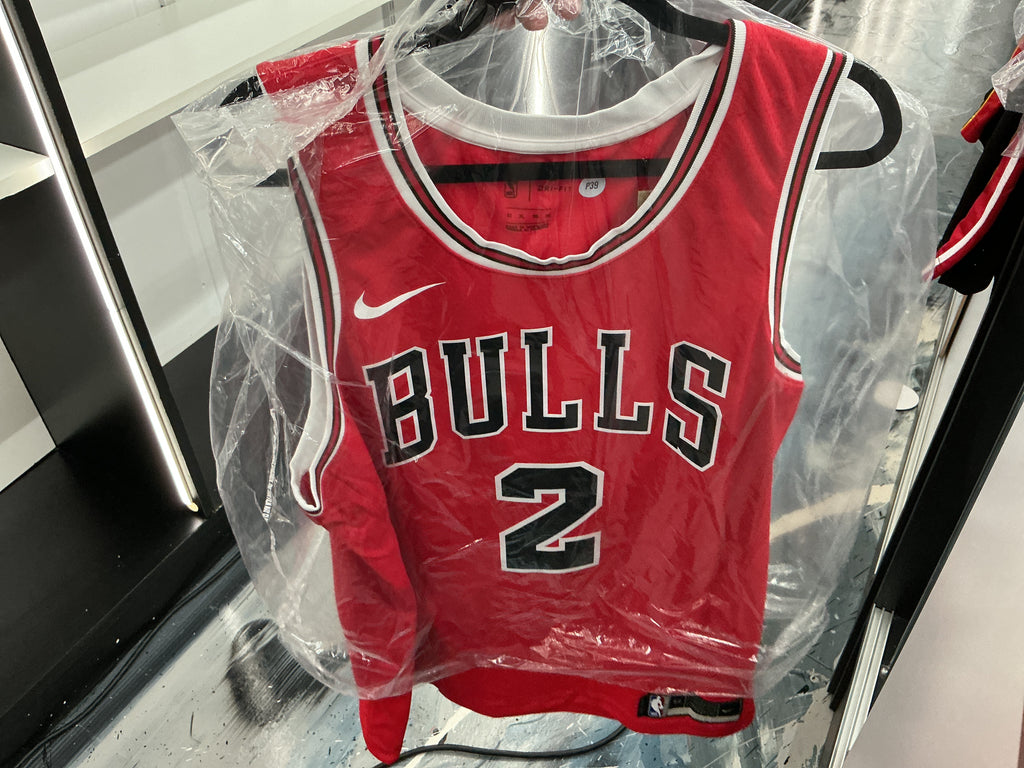 Signed Chicago Bulls #2 Ball Jersey