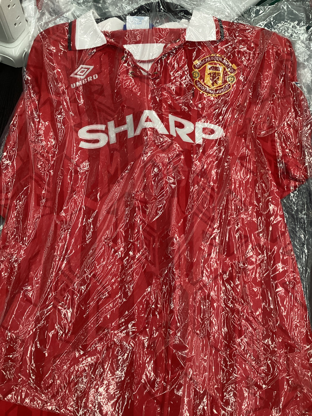 Signed Jersey - Cantona - Manchester United FC - #7
