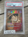 Graded One Piece - 2023 ONE PIECE OP03-PILLARS OF STRENGTH #012 MONKEY D. LUFFY PSA 10